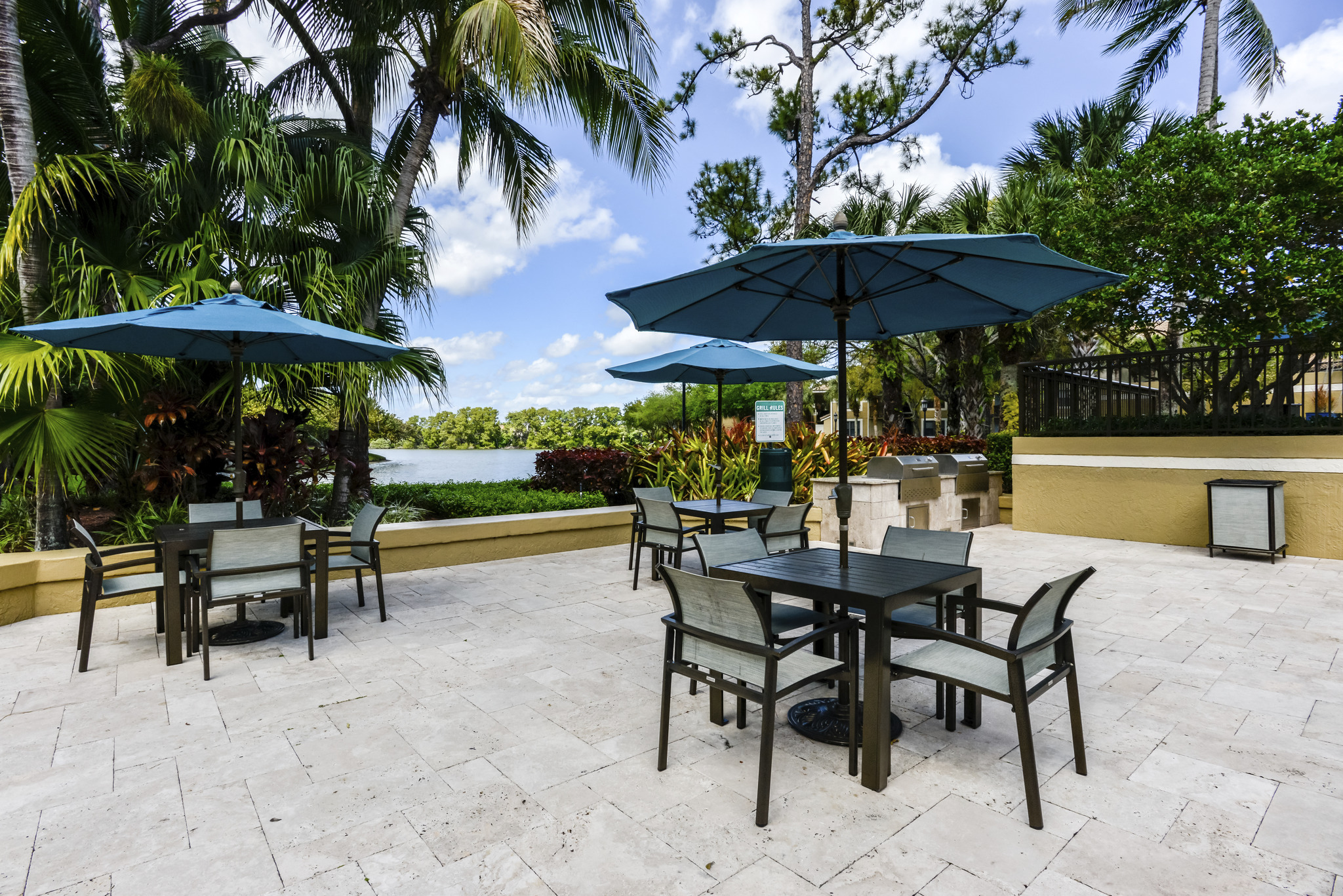 Gables Town Place Outdoor  Grills